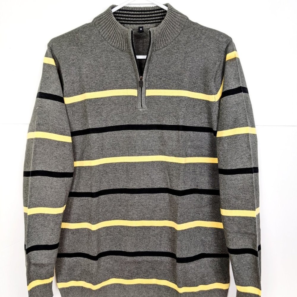 Urbanic Warm Zippered Pullover Sweater - Men's